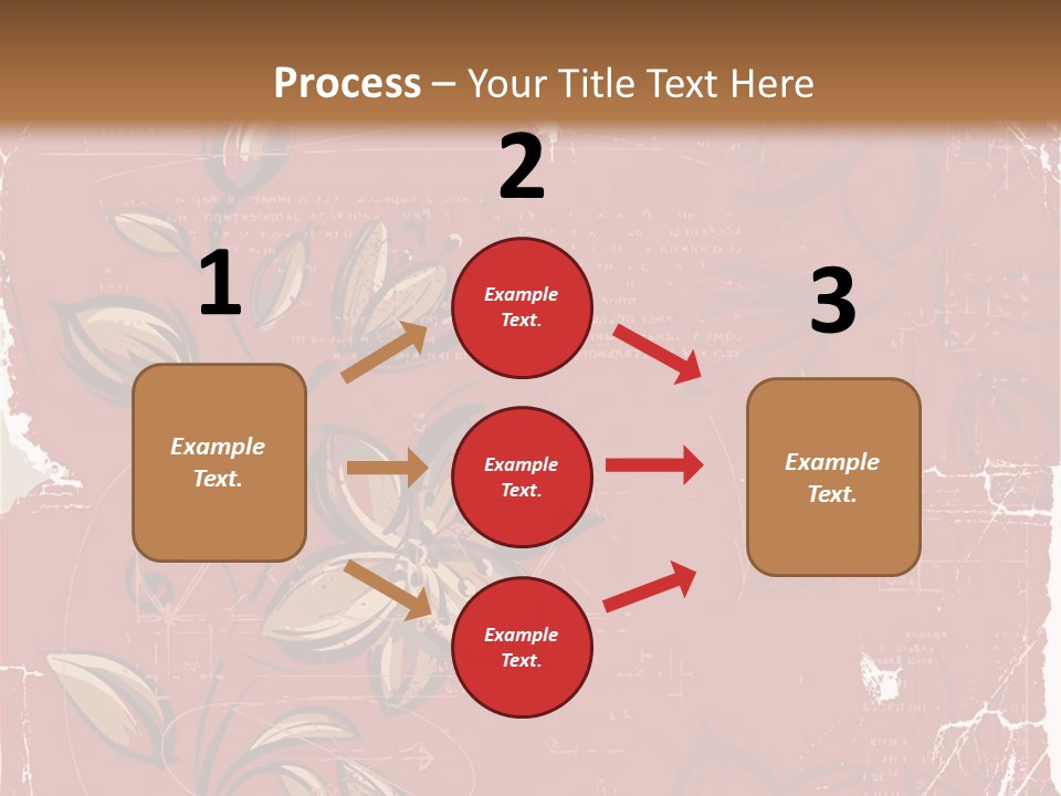 Abstract Background Beautiful Ornate PowerPoint Template