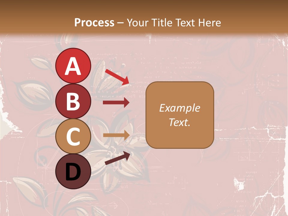 Abstract Background Beautiful Ornate PowerPoint Template