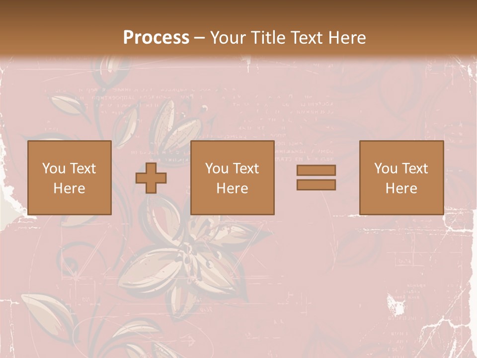 Abstract Background Beautiful Ornate PowerPoint Template