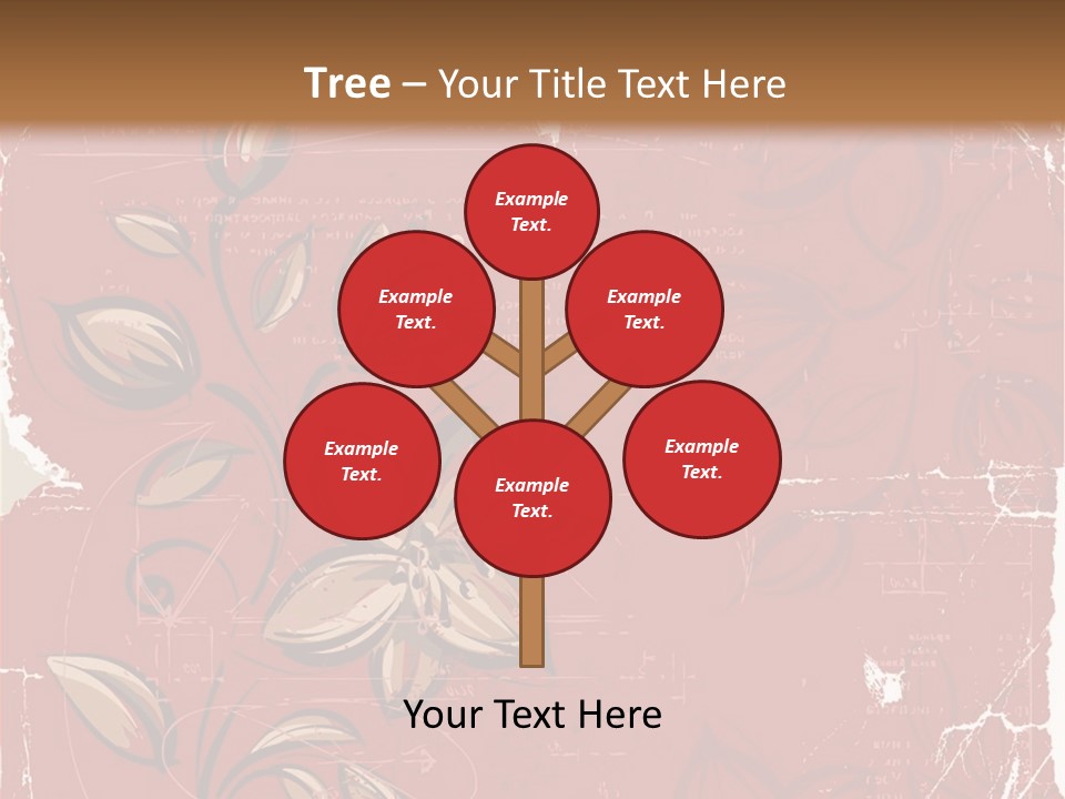 Abstract Background Beautiful Ornate PowerPoint Template