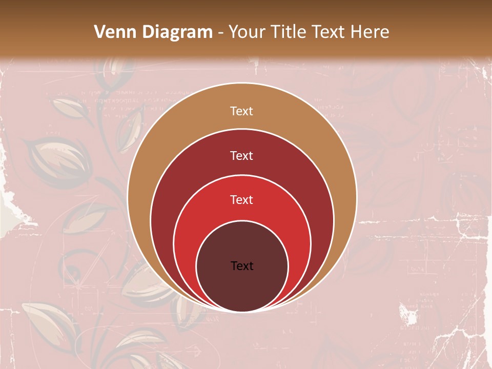 Abstract Background Beautiful Ornate PowerPoint Template