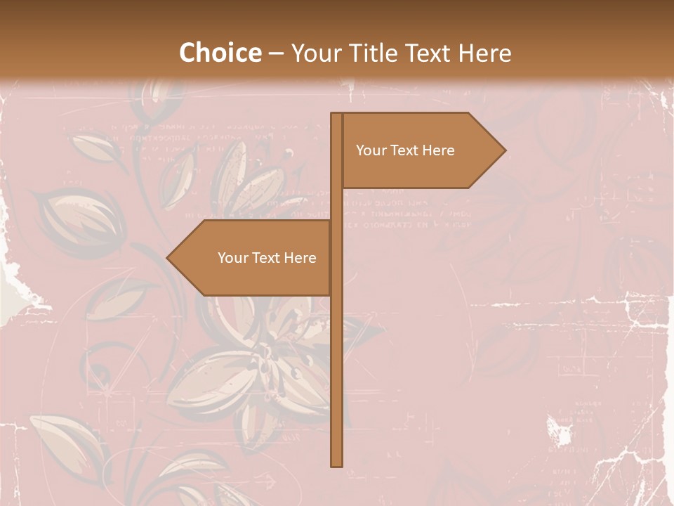 Abstract Background Beautiful Ornate PowerPoint Template