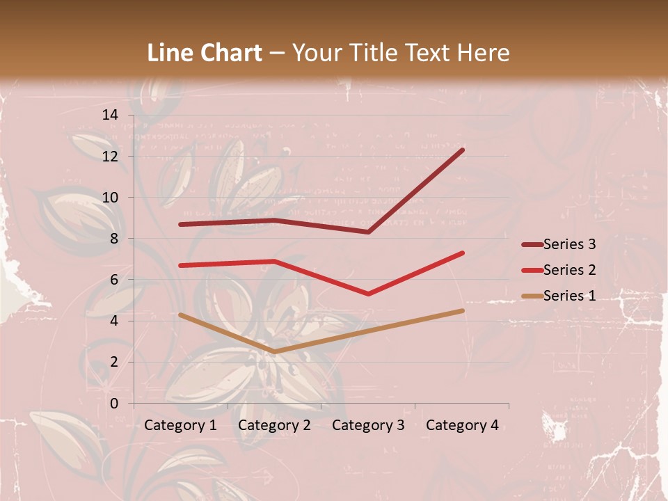 Abstract Background Beautiful Ornate PowerPoint Template