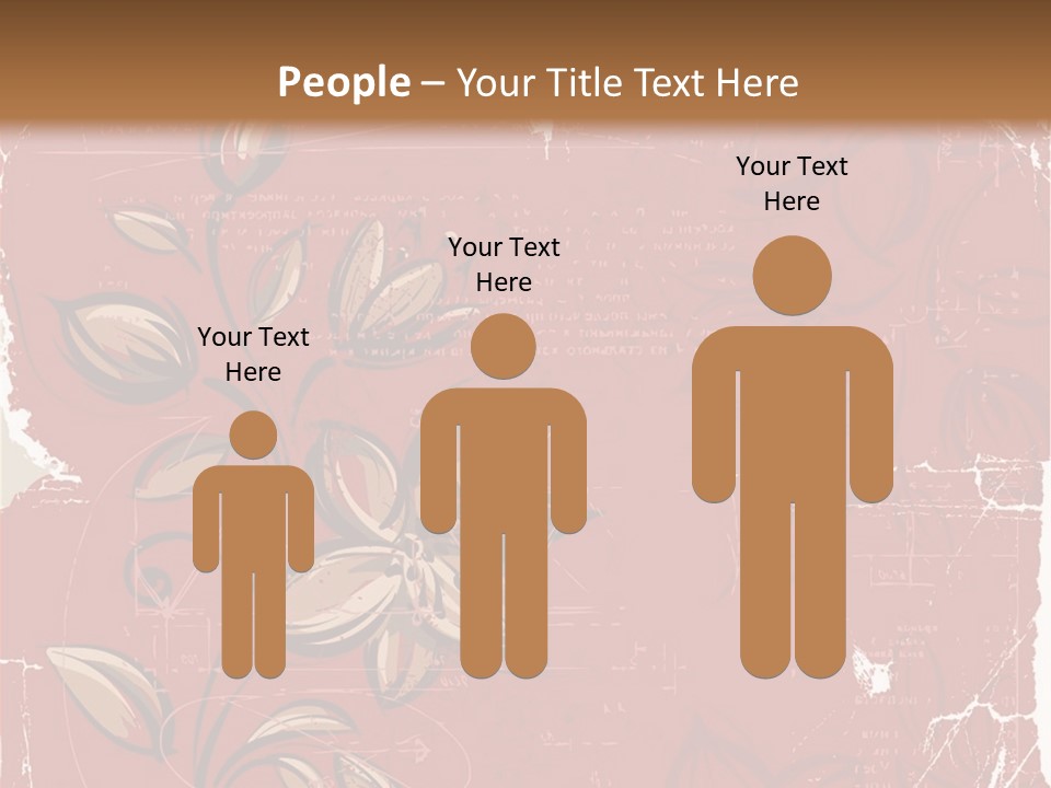 Abstract Background Beautiful Ornate PowerPoint Template