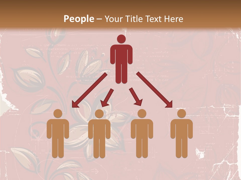 Abstract Background Beautiful Ornate PowerPoint Template