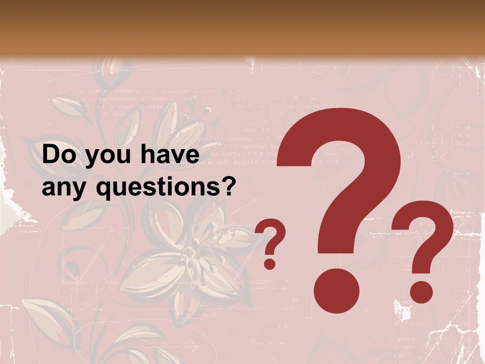 Abstract Background Beautiful Ornate PowerPoint Template