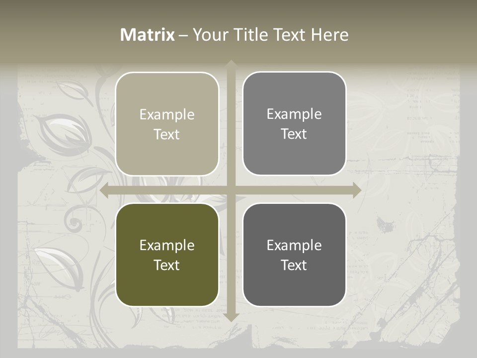 Panel Stain Background PowerPoint Template