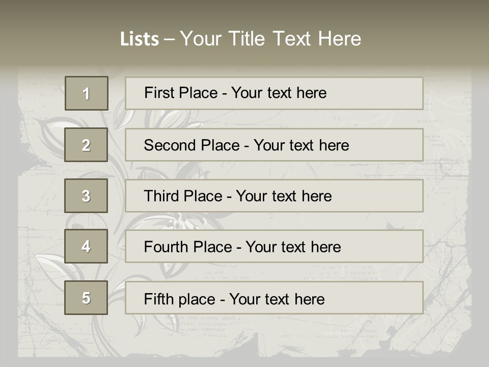 Panel Stain Background PowerPoint Template