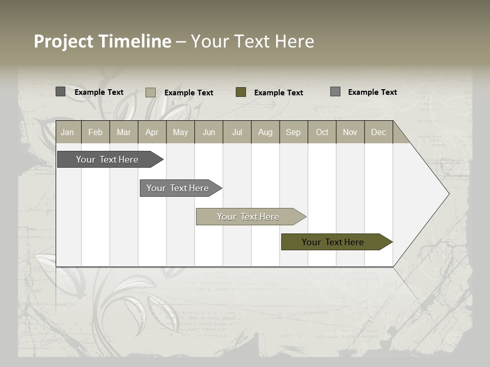 Panel Stain Background PowerPoint Template
