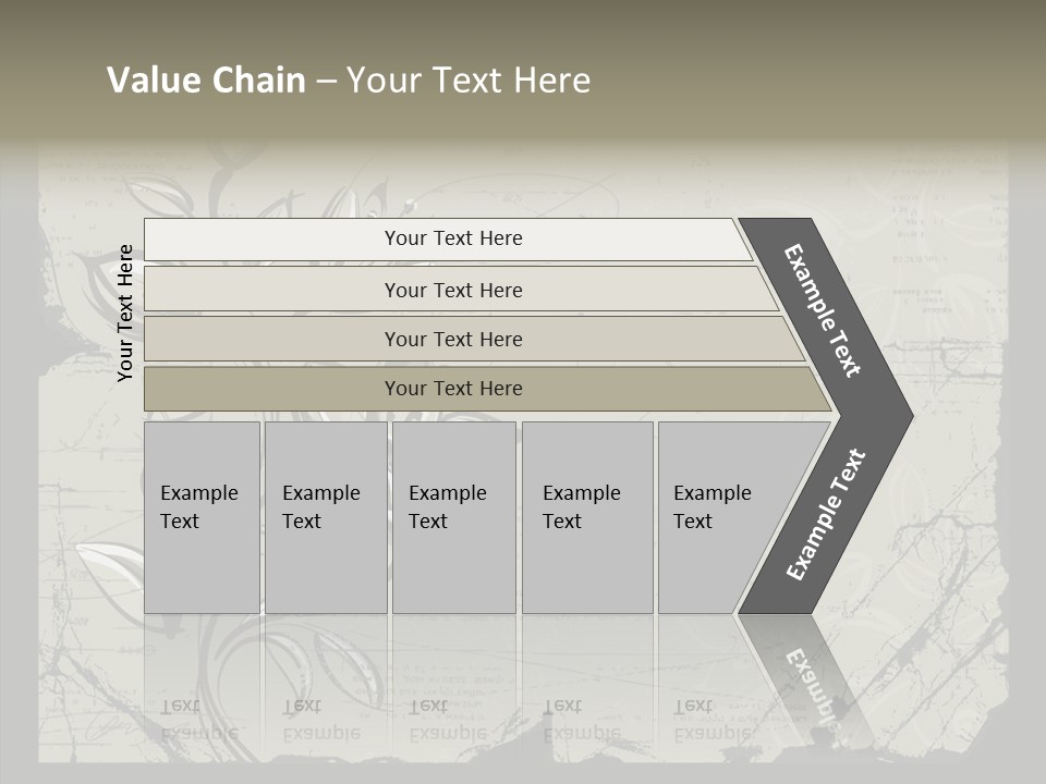 Panel Stain Background PowerPoint Template