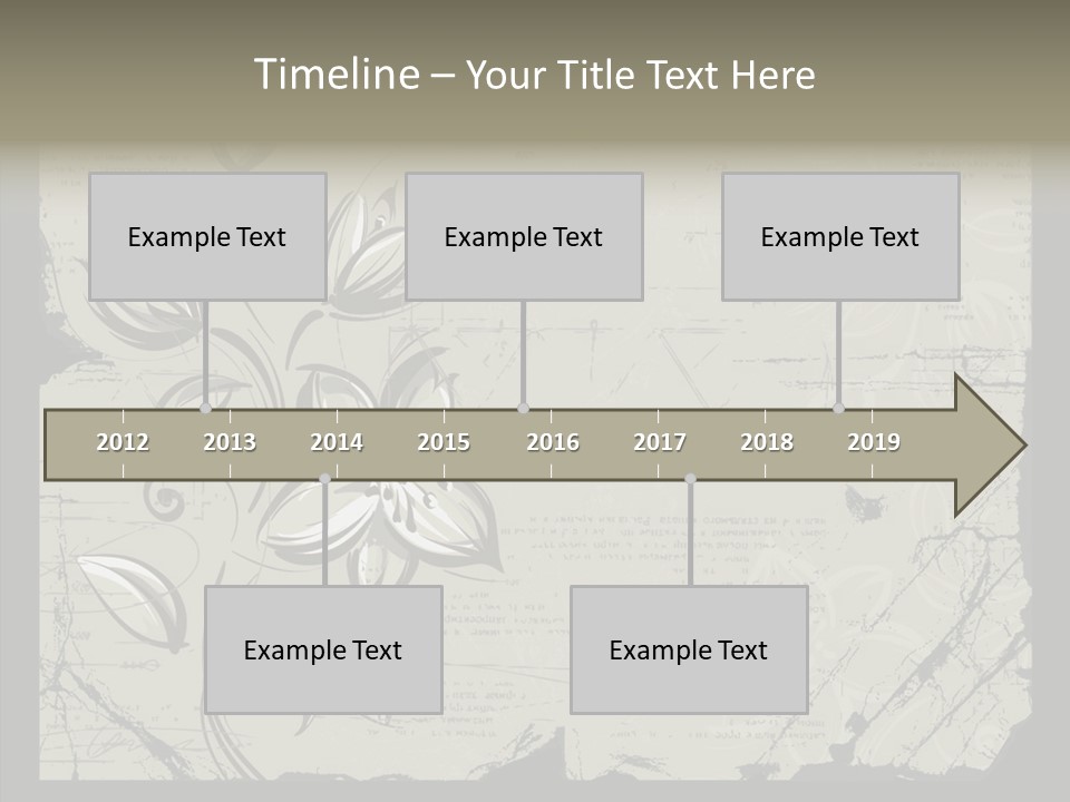 Panel Stain Background PowerPoint Template