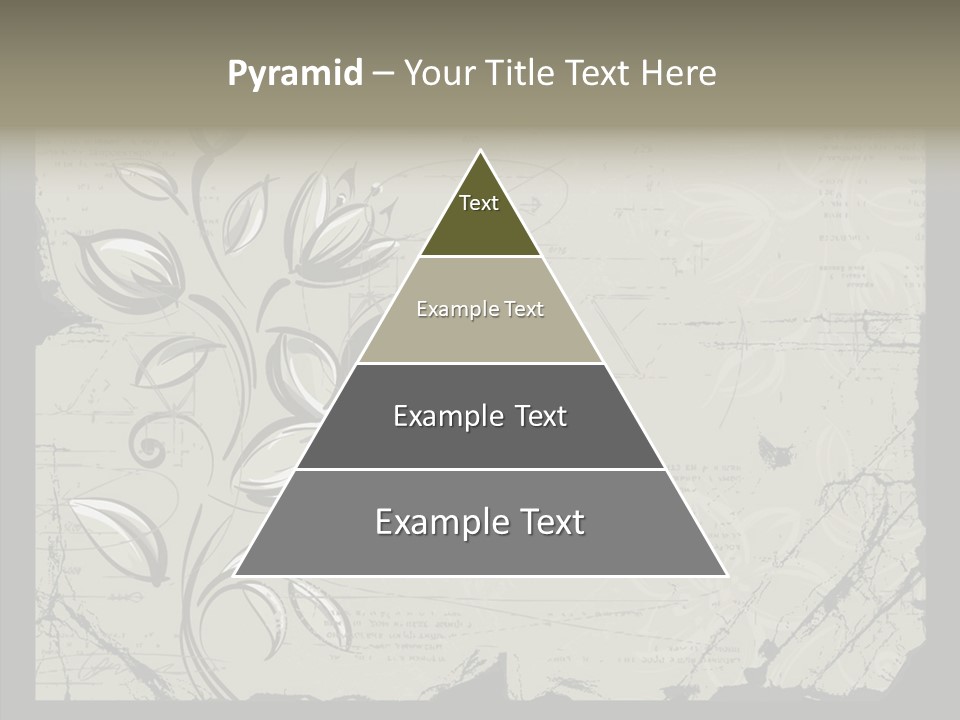 Panel Stain Background PowerPoint Template