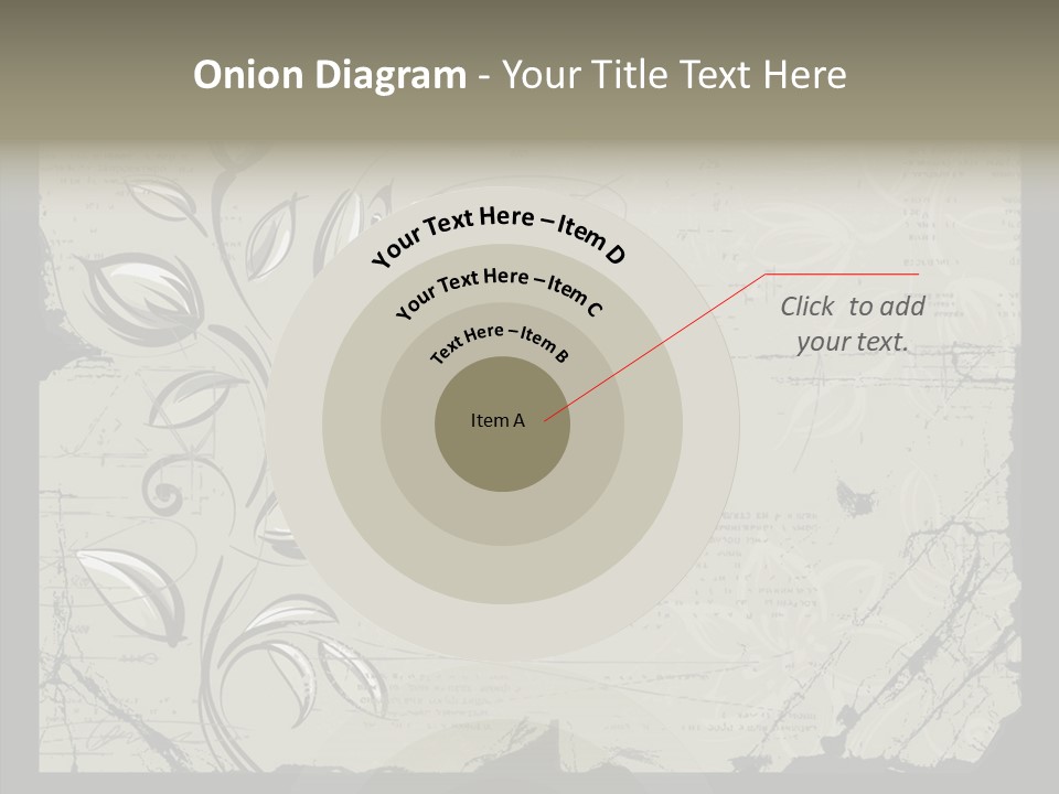 Panel Stain Background PowerPoint Template
