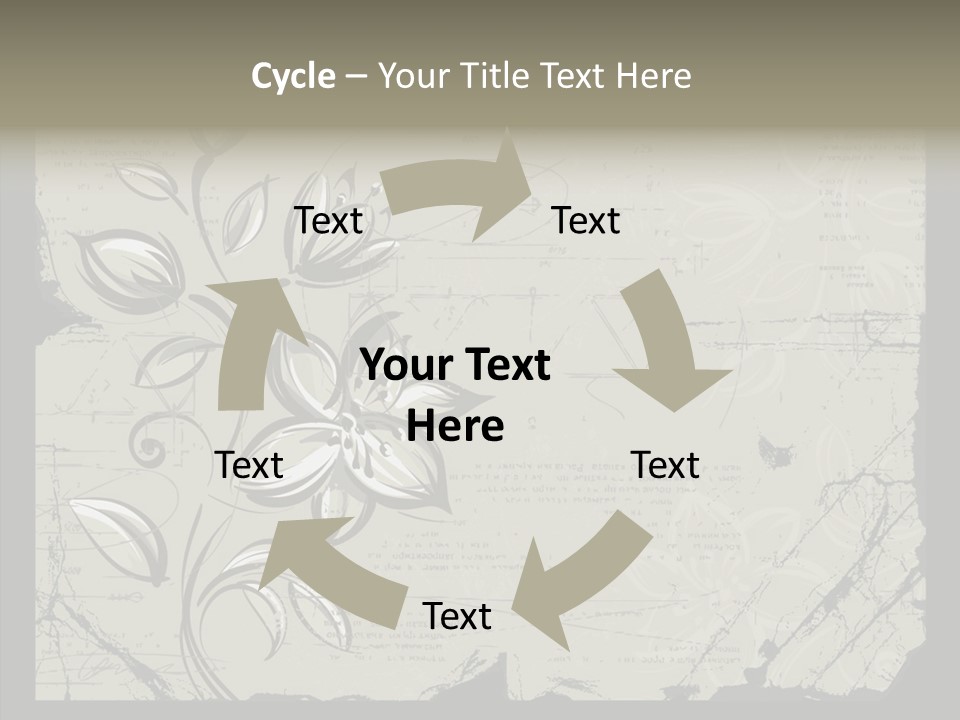 Panel Stain Background PowerPoint Template