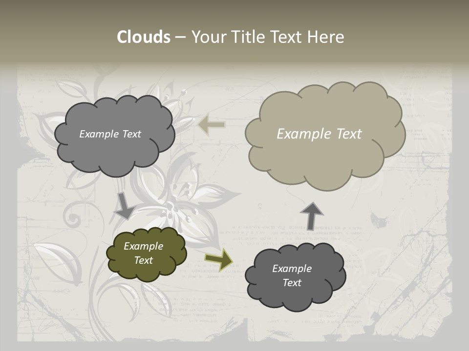 Panel Stain Background PowerPoint Template