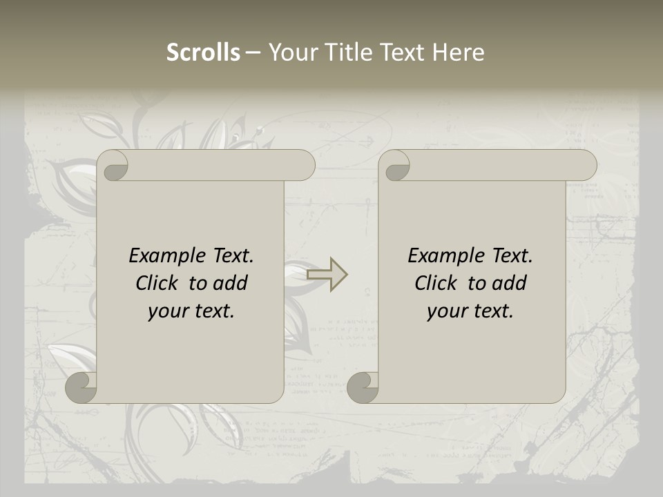 Panel Stain Background PowerPoint Template