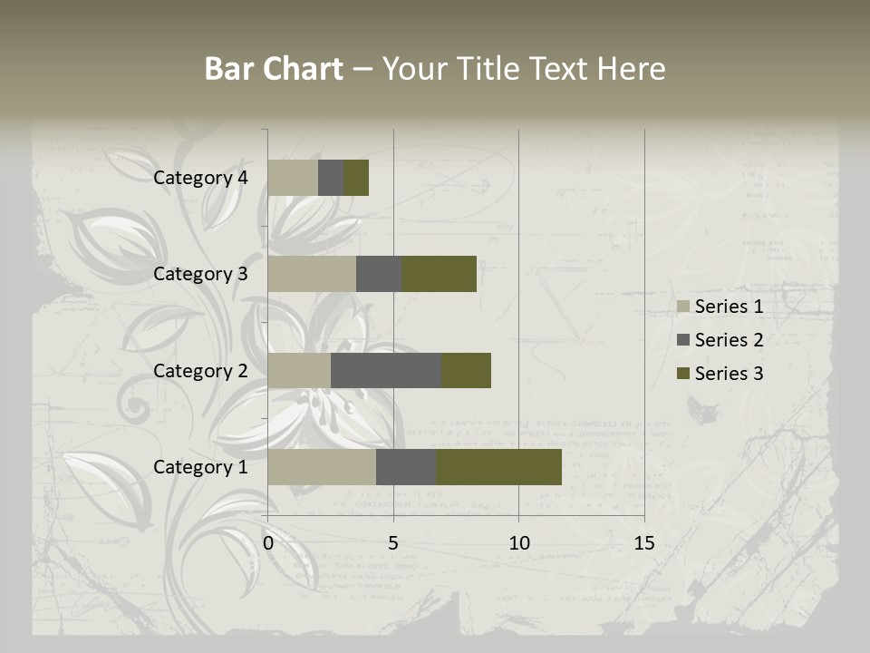 Panel Stain Background PowerPoint Template