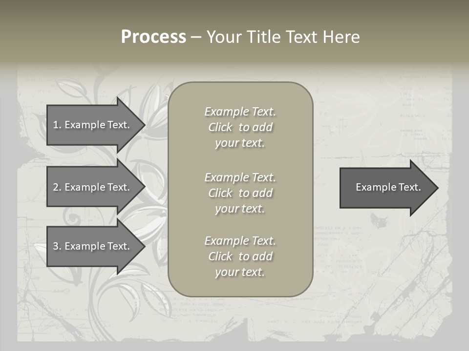 Panel Stain Background PowerPoint Template