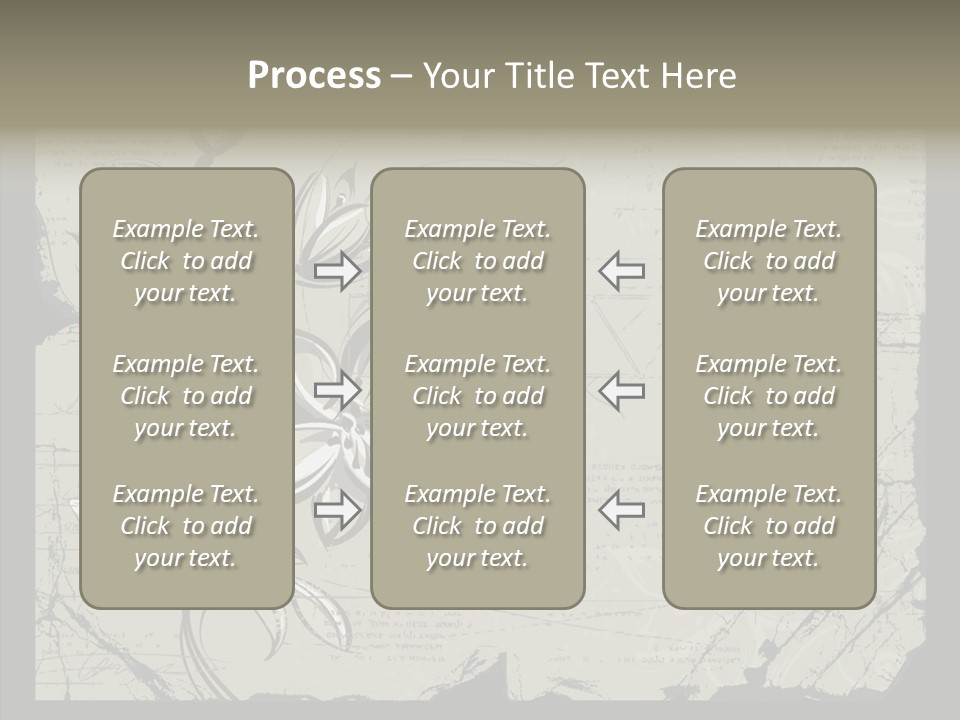 Panel Stain Background PowerPoint Template