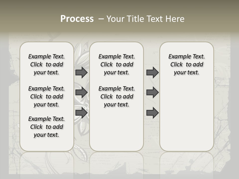 Panel Stain Background PowerPoint Template