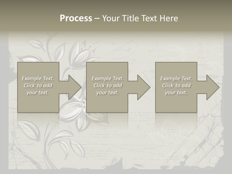 Panel Stain Background PowerPoint Template