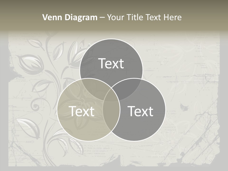 Panel Stain Background PowerPoint Template