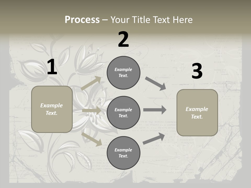 Panel Stain Background PowerPoint Template