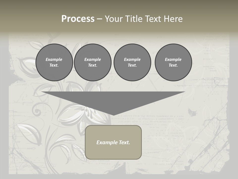 Panel Stain Background PowerPoint Template