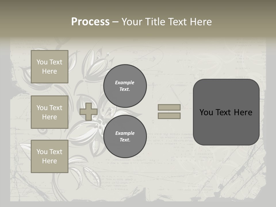 Panel Stain Background PowerPoint Template