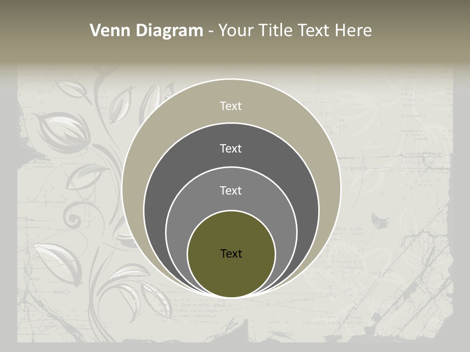 Panel Stain Background PowerPoint Template