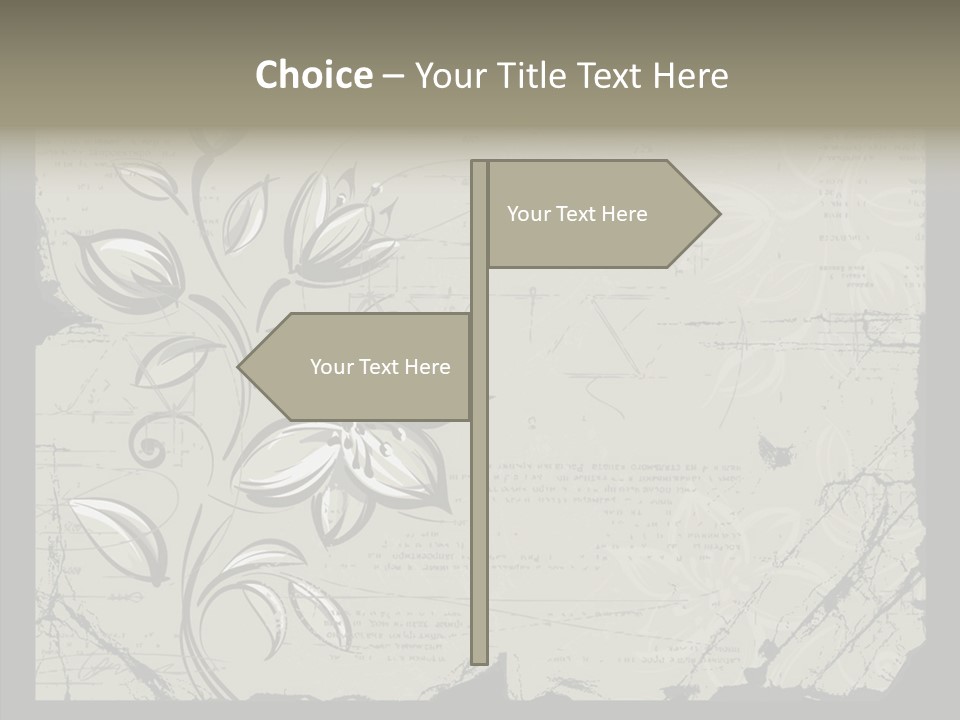 Panel Stain Background PowerPoint Template