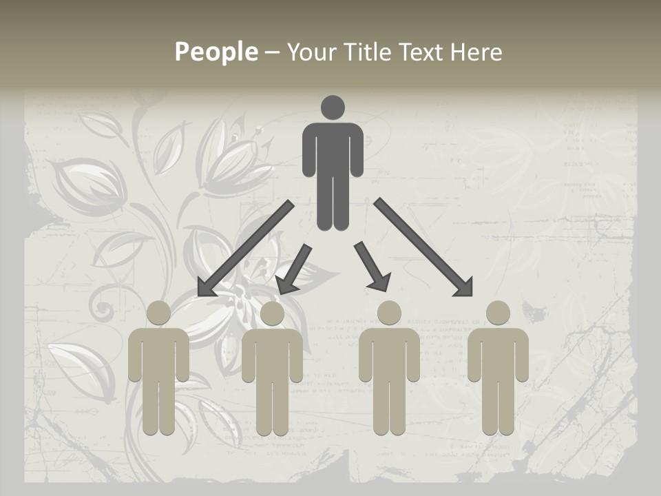 Panel Stain Background PowerPoint Template