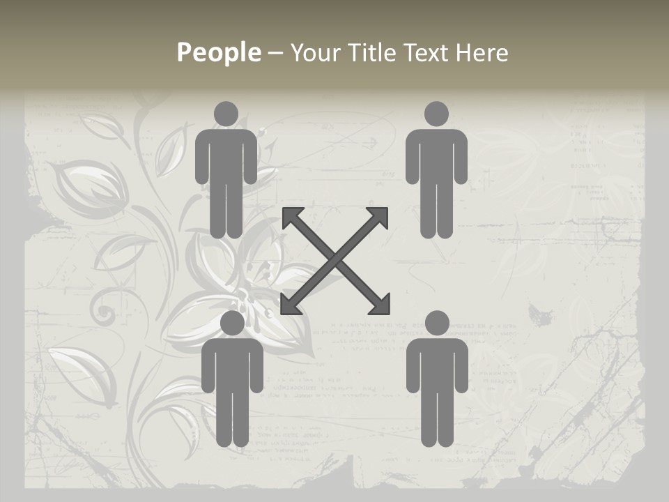 Panel Stain Background PowerPoint Template