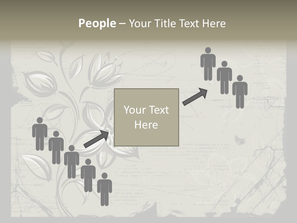 Panel Stain Background PowerPoint Template