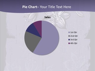 Vintage Lily Shape PowerPoint Template