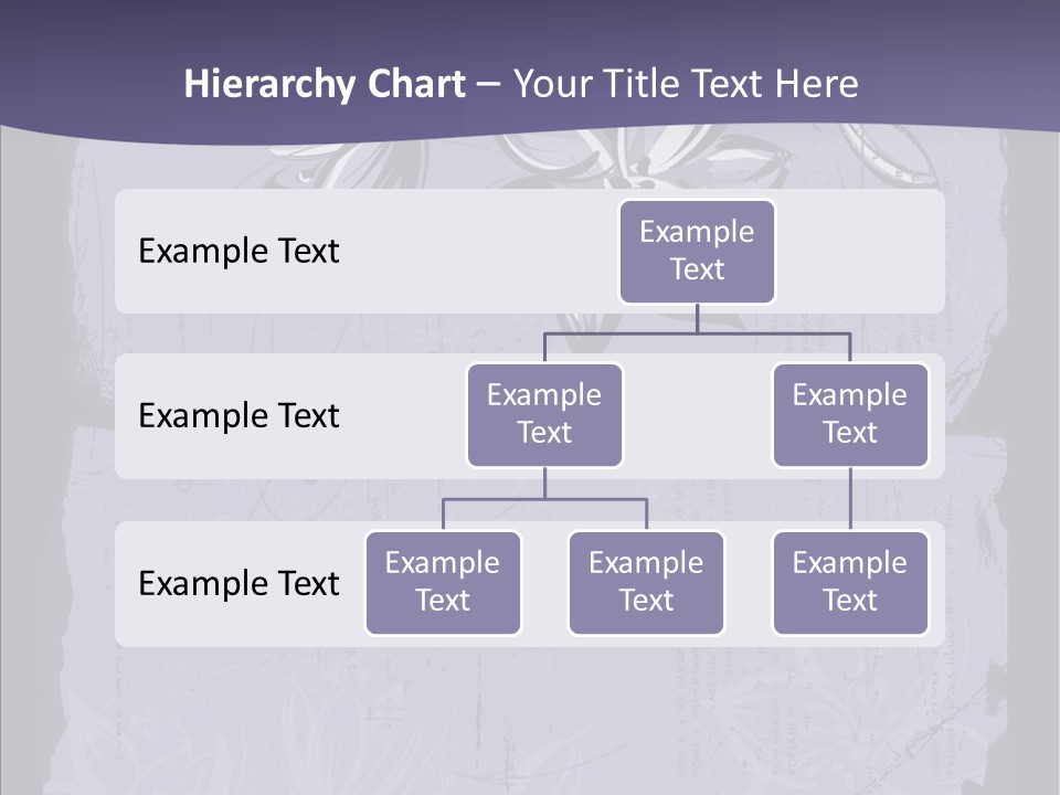 Vintage Lily Shape PowerPoint Template