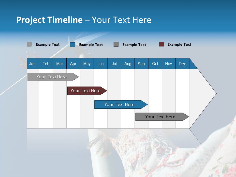 Development Sustainable Girl PowerPoint Template