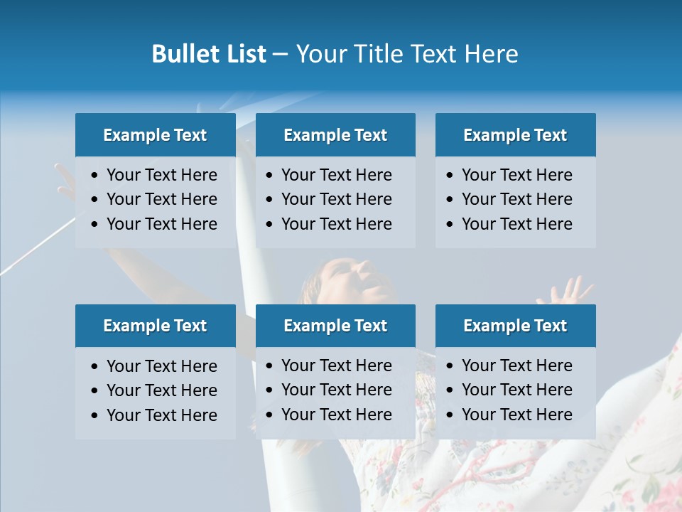 Development Sustainable Girl PowerPoint Template