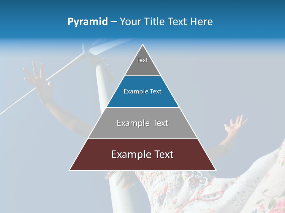 Development Sustainable Girl PowerPoint Template