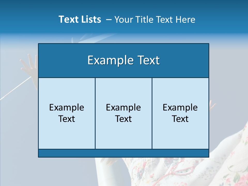 Development Sustainable Girl PowerPoint Template