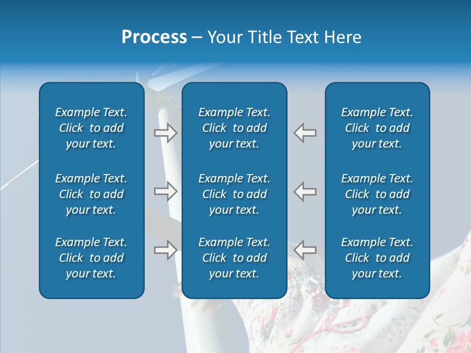 Development Sustainable Girl PowerPoint Template