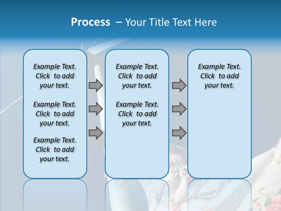 Development Sustainable Girl PowerPoint Template
