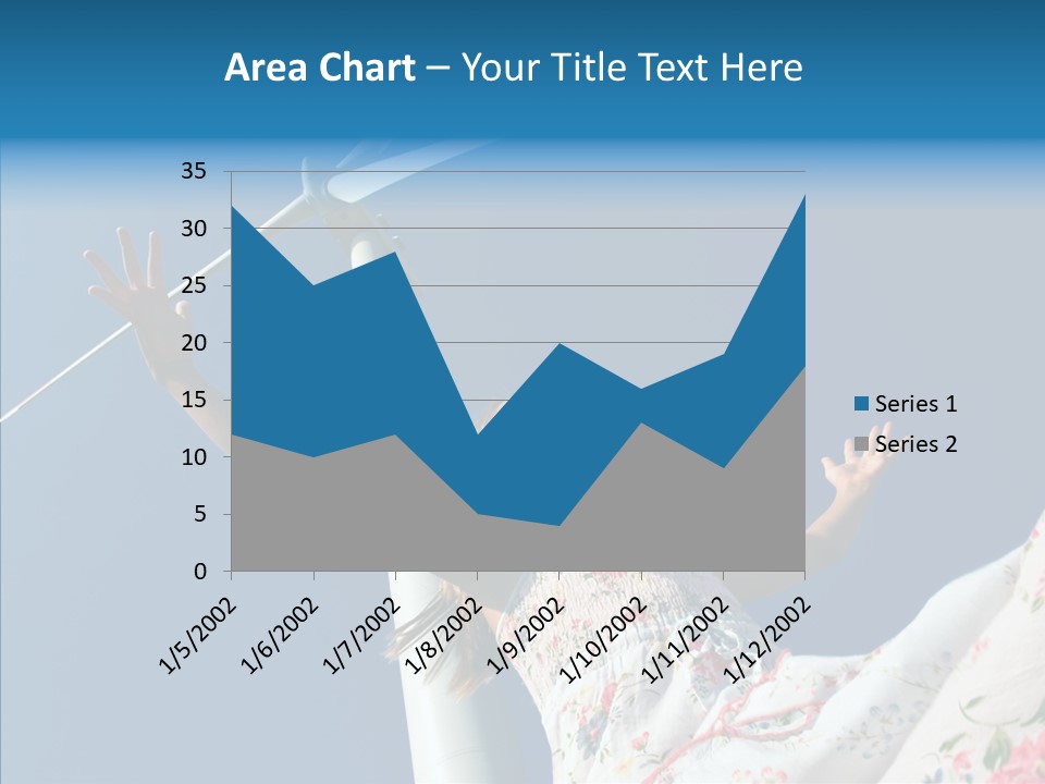 Development Sustainable Girl PowerPoint Template