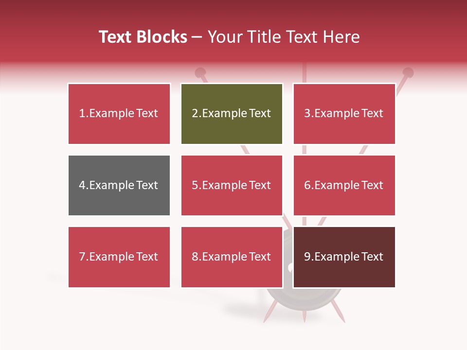 Button Handicraft Buttonholes PowerPoint Template