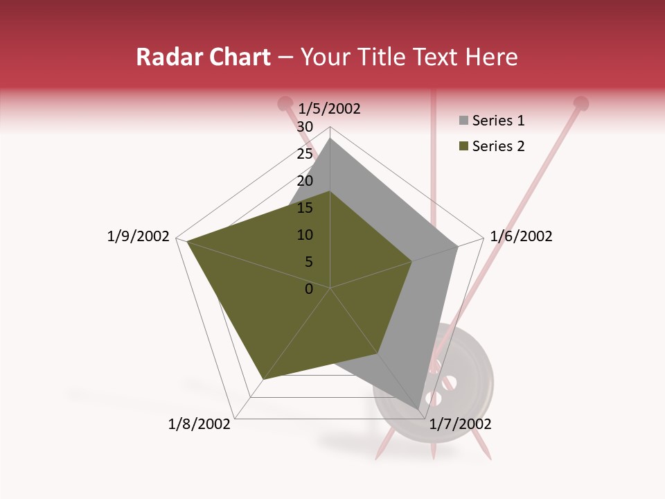 Button Handicraft Buttonholes PowerPoint Template