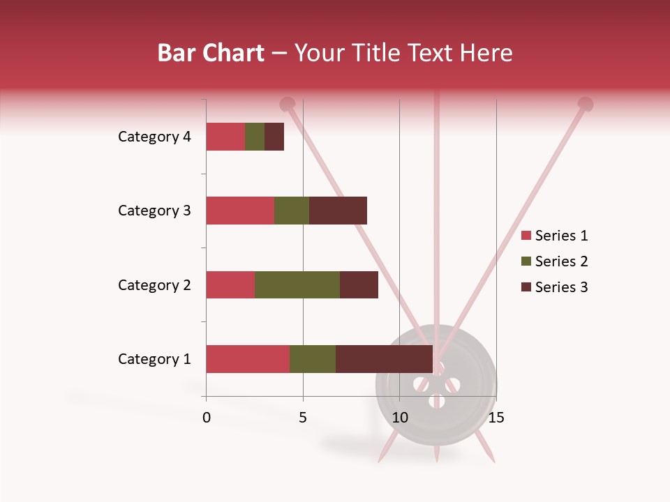 Button Handicraft Buttonholes PowerPoint Template