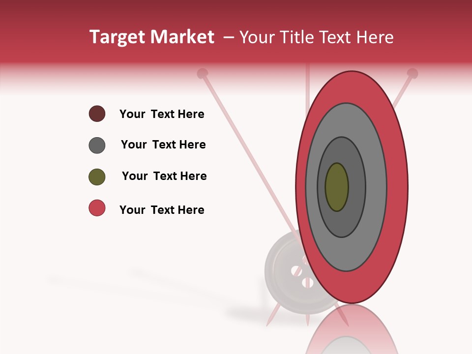 Button Handicraft Buttonholes PowerPoint Template