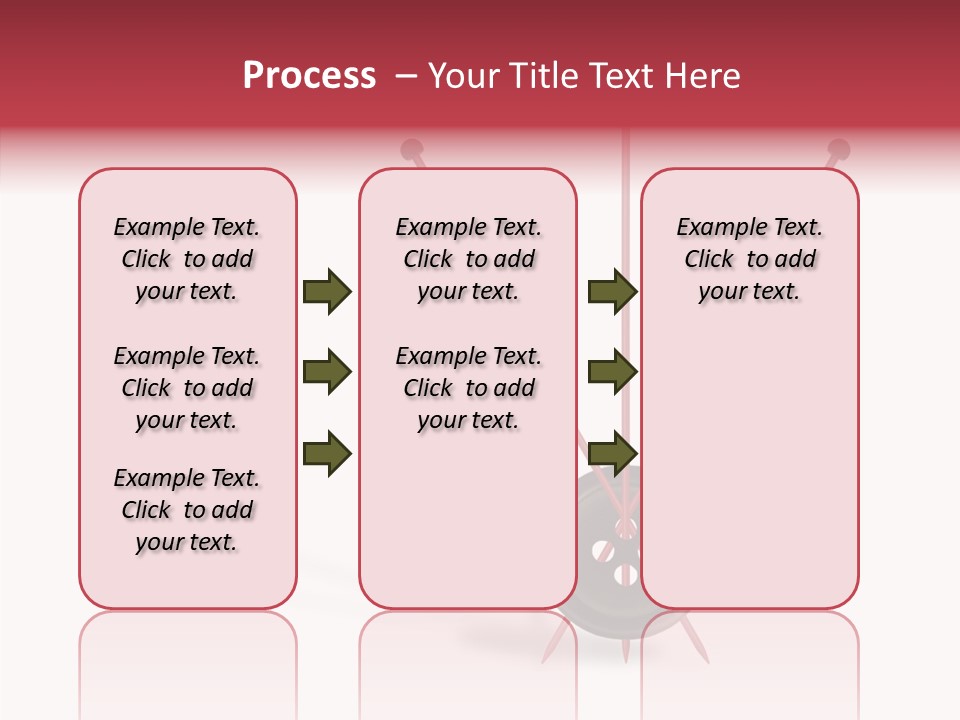 Button Handicraft Buttonholes PowerPoint Template
