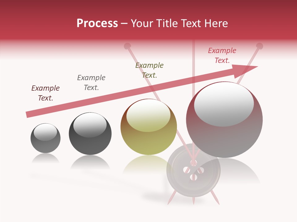 Button Handicraft Buttonholes PowerPoint Template