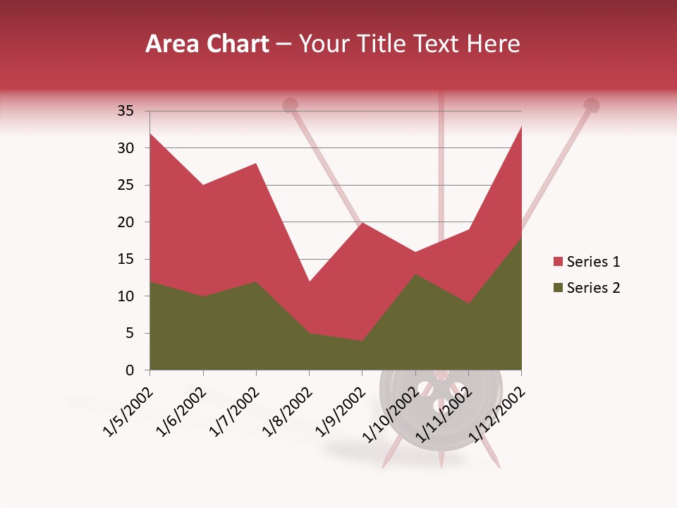 Button Handicraft Buttonholes PowerPoint Template